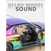 1/24 Nissan Electroplated GT-R GTR R34 Alloy Sports Car Model Diecasts Metal Track Racing Car Vehicles Model Sound Light Kids Toys Gift