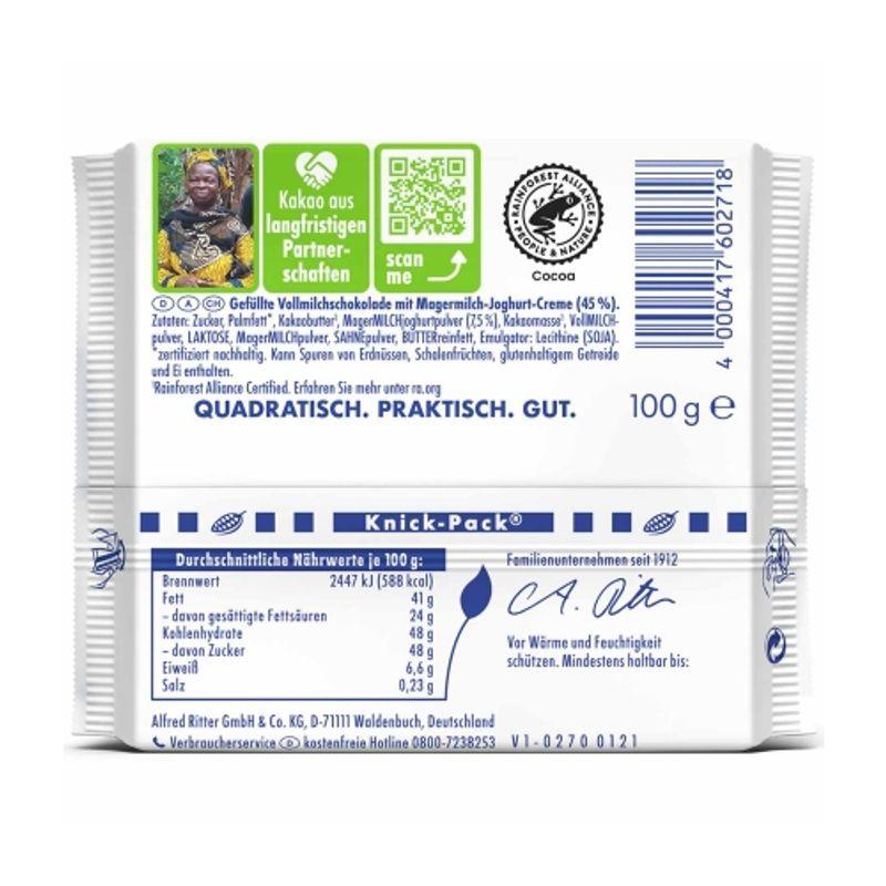 Ritter Sport Yogurt Chocolate 100g