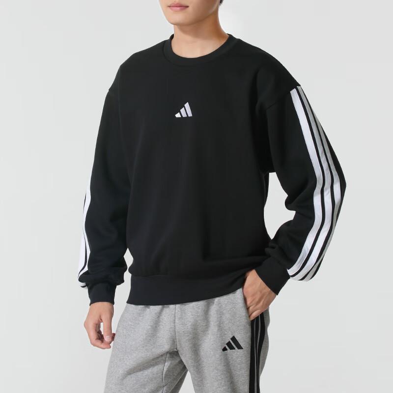 Adidas Men's Winter Fleece Crewneck Sweatshirt JE6304