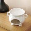 Fashion Ceramic Candle Aromatherapy Stove Simplicity Handmade Essence Stove Relaxing Incense Burner Aromatherapy
