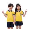 2025 Kids' Summer School Uniform: Short-Sleeve T-Shirt Sportswear for Kindergarten, Primary, and Secondary Students