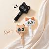 Cute Cat Style Gel Pens 0.5mm Tip Black Ink Quick-drying Pen Signature Pen School Offce Use