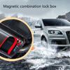 Magnetic Key Storage Solution Waterproof Magnetic Key Safe with 4 Digit Code for Home, Garage, and Office Security