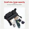 Mehrfaches Fach Kratzfeste Tasche Brusttasche Tragbare Angler-Brusttasche Spritzwassergeschützte Taschen mit Reflektoren