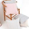 Cover Only Case Only Modern Cozy Striped Pillow Cover Polyester Cotton Soft Comfortable Cushion Case