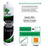 Weather-Resistant Black Silicone Sealant for Doors and Windows