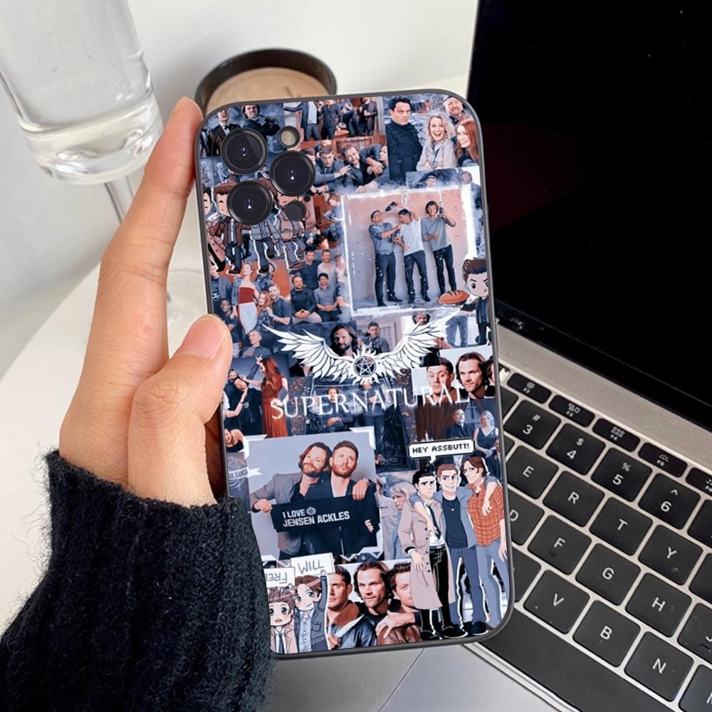 Supernatural tv show Phone Case For iPhone 15 14 11 12 13 Mini Pro XS Max Cover 6 7 8 Plus X XR SE 2020 Funda Shell