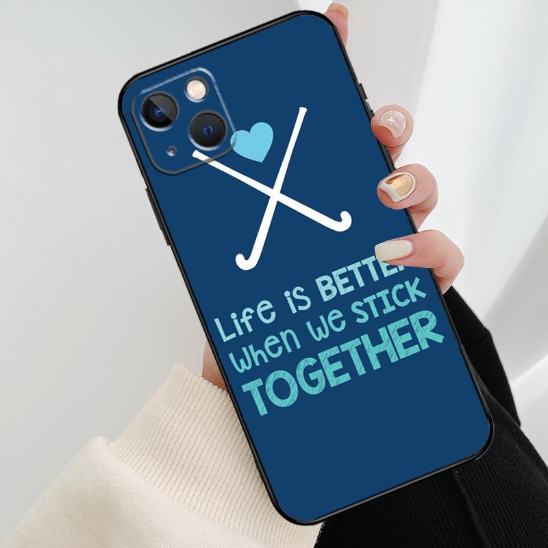 Hockey Sport Phone Case For iPhone 17 Pro Max 14 13 12 11 15 16 Pro Max mini 15 16 Plus 16e 17 Air Cover