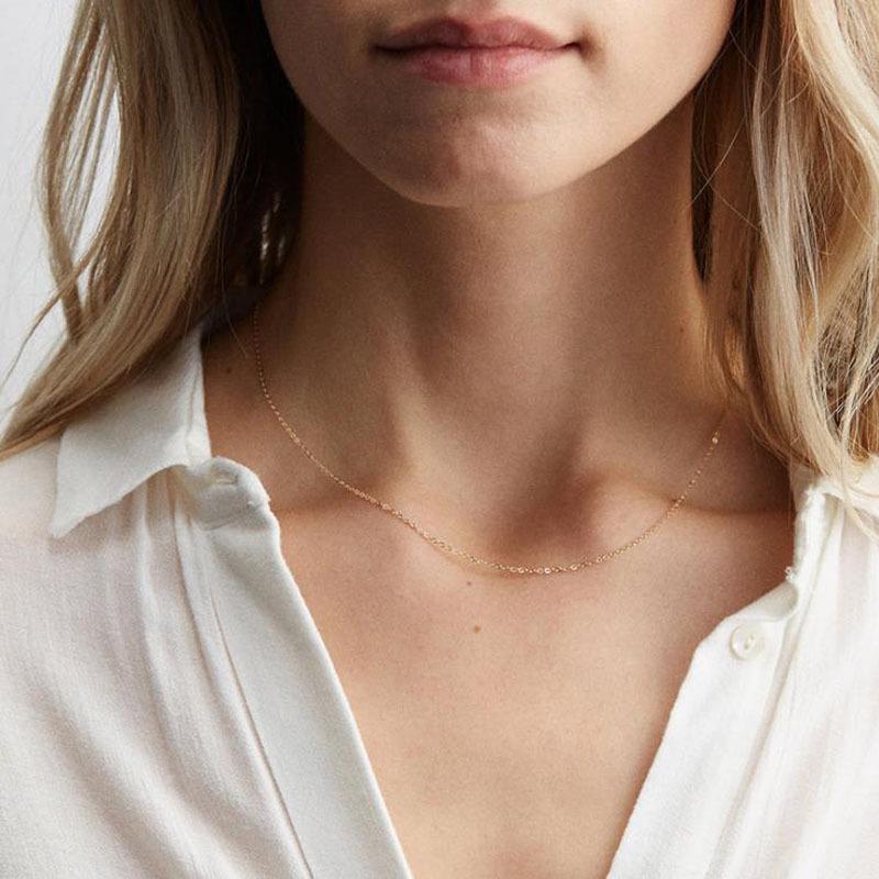 

St.delan 18K Gold-Plated Stainless Steel Adjustable Necklace