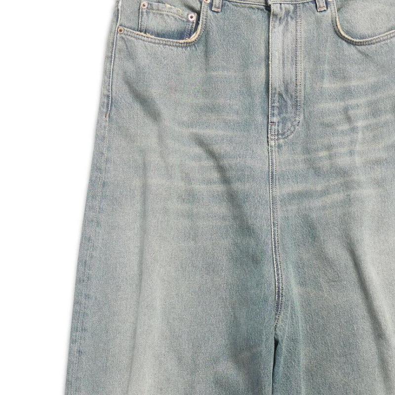 Balenciaga Lage Kruis Wijde Jeans 706652TJW952204