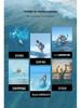 OUZO 3mm Unisex Two-Piece Wetsuit for Diving, Snorkeling, Surfing, and Winter Swimming – Cold Protection and Warmth Top and Pants.