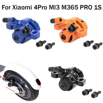 Achterwiel schijfrem voor Xiaomi 4 Pro MI 3 M365 PRO 1S E-scooter linkerzijde aluminiumlegering remklauw met schroefaccessoire