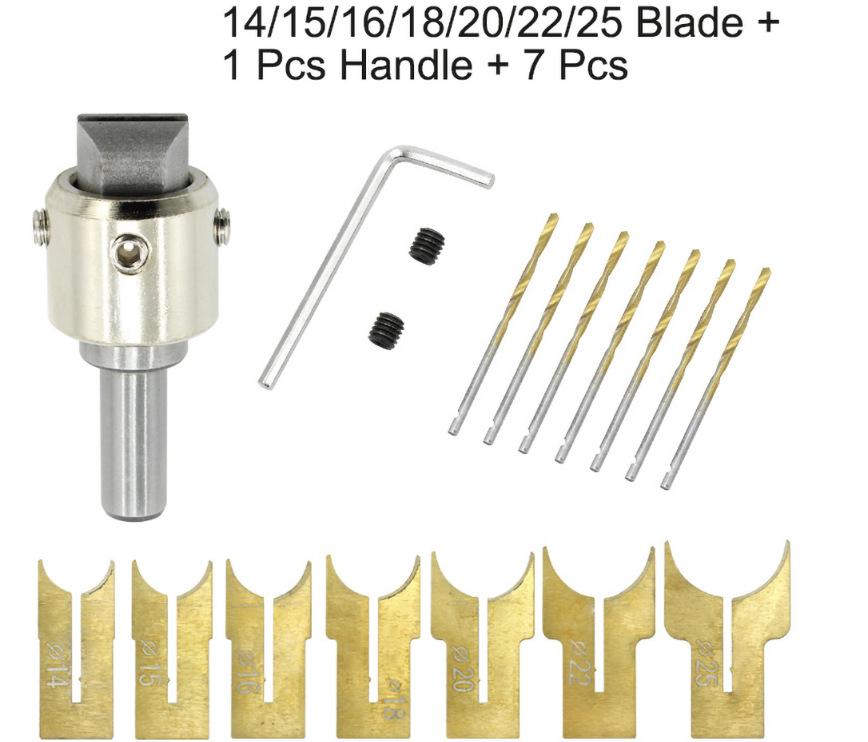 Alloy Tool Woodworking Bead Cutter Separate Design Precision Durable For Woodworking And Bead Making
