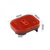 Easy To Install Electric Scooter Rear Light Cover High Light Transmission