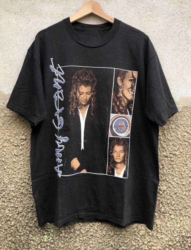 Album Amy Grant Singer T-Shirt Unisex Graphic Tee Black Sizes S-5XL LI010