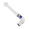 Bathroom Waste Pipe Space-Saving Waste Pipe 1 1/4" Bathroom Sink Plumbing Parts Home Retractable Drainage Tube Drain Down Hose