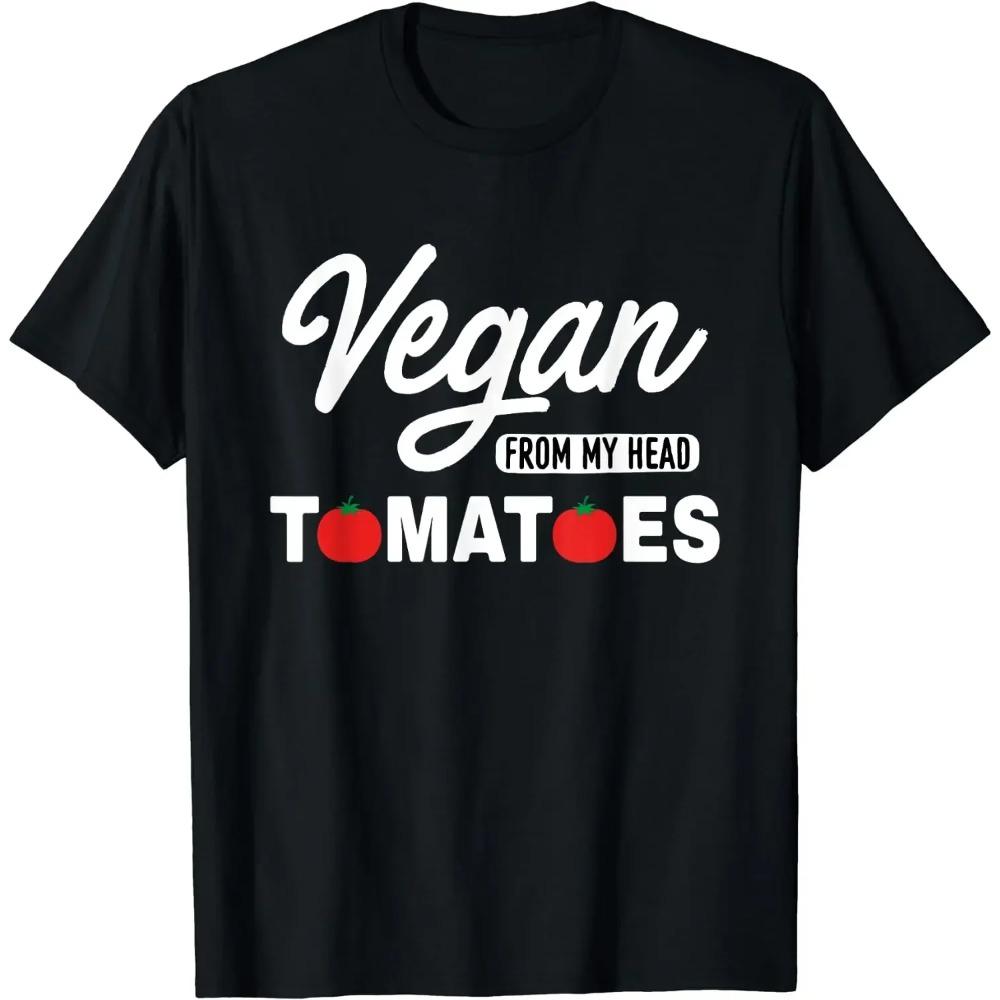 

Веганская Сила Веганская и Вегетарианская Футболка для Тренировок Классический Графический Летняя Мужская Футболка Журнал Женская Повседневная Мода Короткий Рукав XXXXXL чёрный