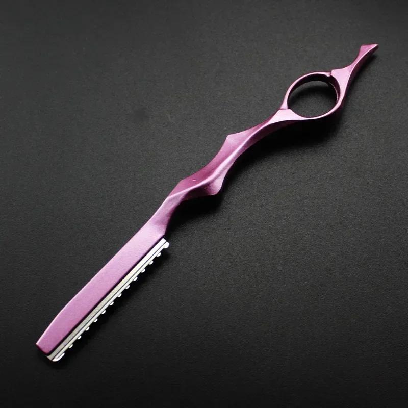 Hairdressing Thinning Razor Cutting Knife Thinner Japan Stainless Professional Sharp Barber Hair Cut Cutting Knife Salon Tools
