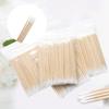 200 wooden cleaning cotton swabs wooden makeup cotton swabs disposable individually packaged