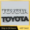 Hjulkapslar 1 st 3D-logotypdekal Bagagelogotyp För toyota GT86 RAV4 Corolla Camry Wish Crown REIZ CHR Avalon Highlander Reiz Prius Ya