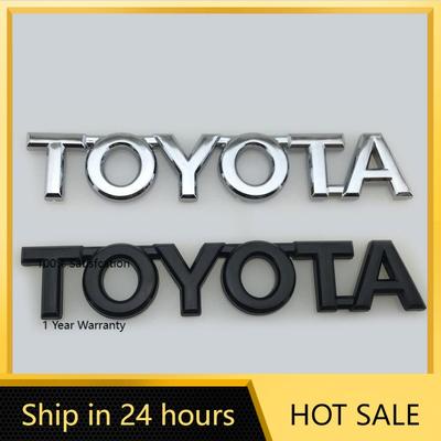 Hub Caps 1Pc 3D Logo Sticker Luggage Logo For Toyota GT86 RAV4 Corolla Camry Wish Crown REIZ CHR Avalon Highlander Reiz Prius Ya