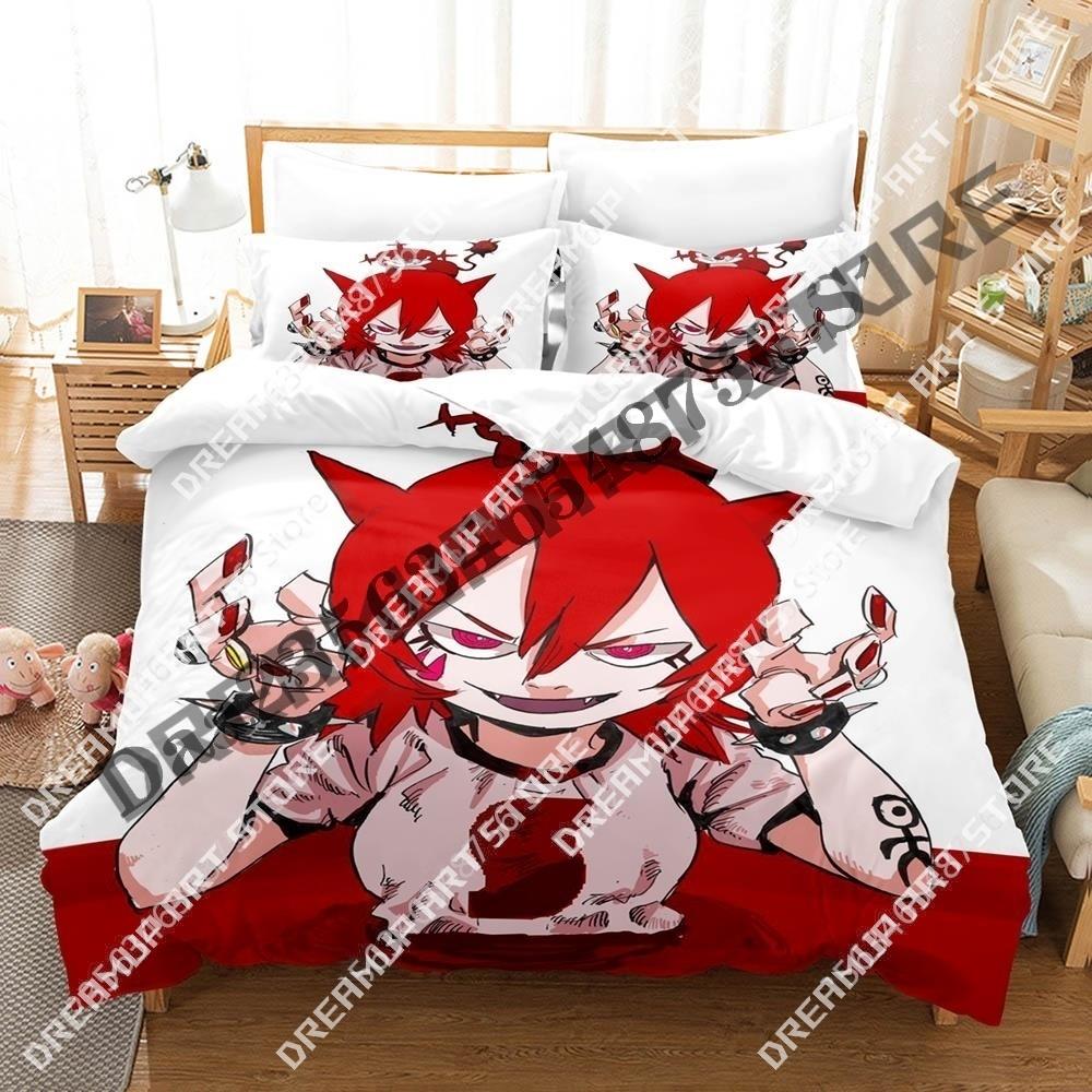 3D Print Anime Magical Destroyers Bedding Set Single Twin Full Queen King Size Bed Set Aldult Kid Bedroom Duvetcover Sets Bed
