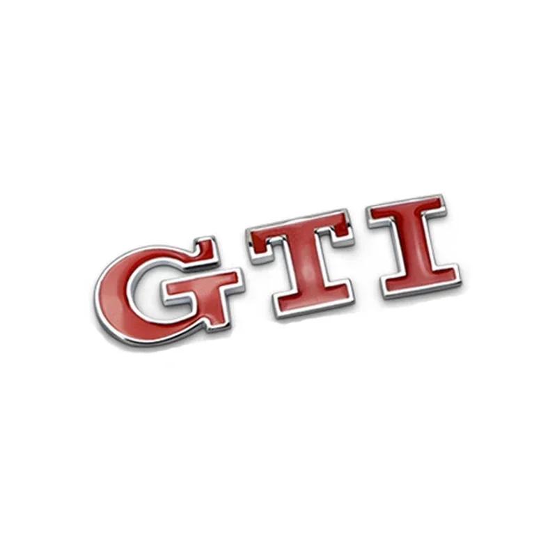 opq1 1Pcs Car Accessories Grille Badge Sticker Rabbit GTI Logo Decal For VW GTI Polo Golf Passat  Scirocco Jetta Tiguan Beetle Touran