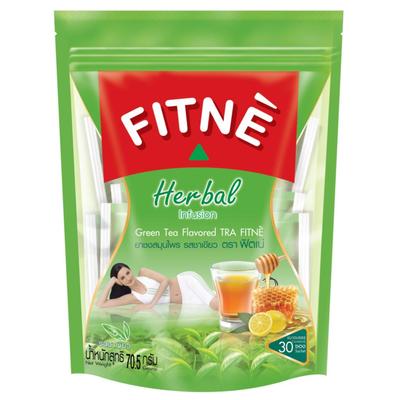 FITNE ' Chá de Ervas Chá Verde Saborizado 100% feito de ervas naturais 8 / 15 / 30 Sachês - Tailandês