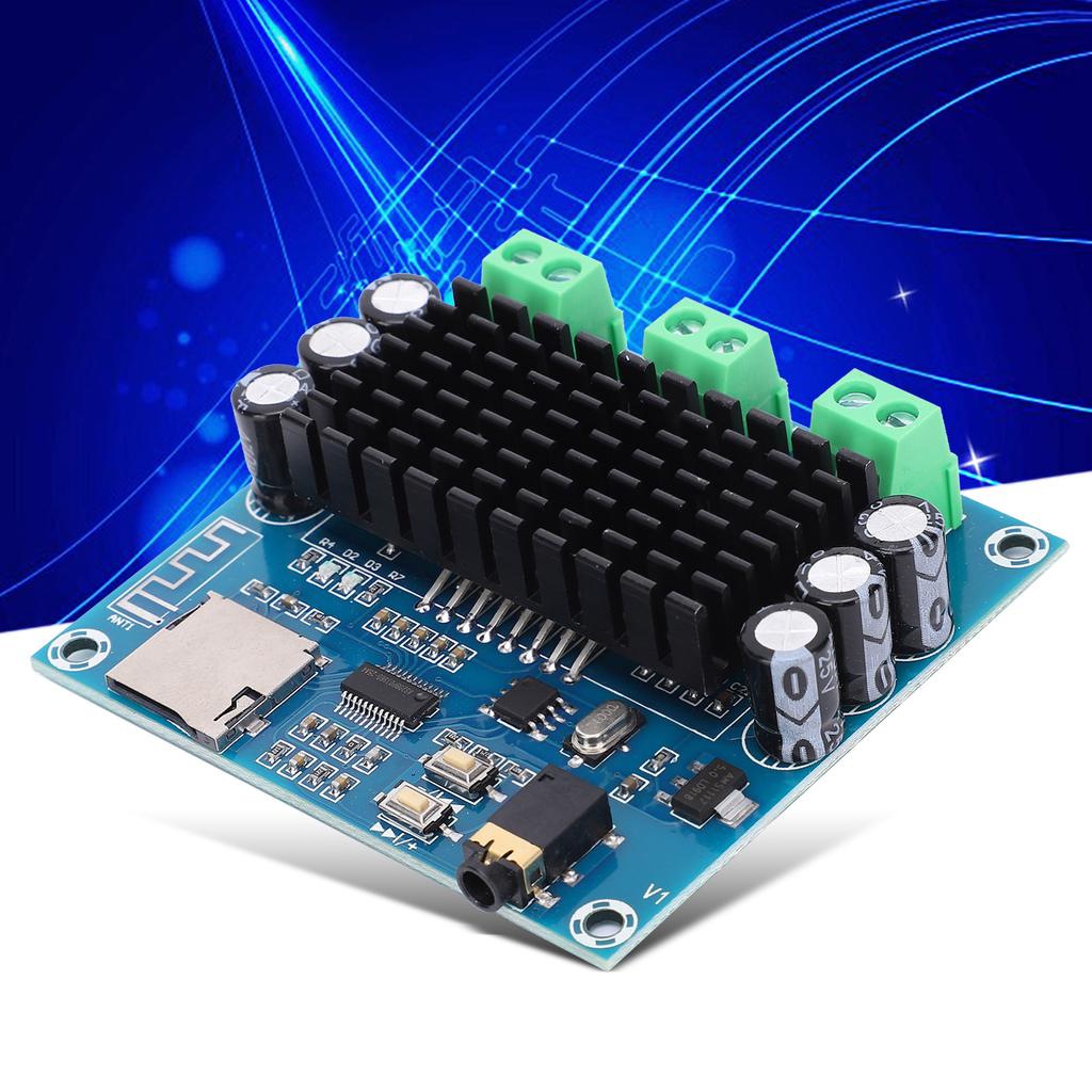 Power Amplifier Board Bluetooth 5.0 Digital 2 Channels Audio Module Components XHA272
