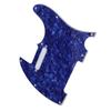 Blue Pearl Color Electric Guitar Scratch Plate PVC Material Pickguard  Guitar Protection
