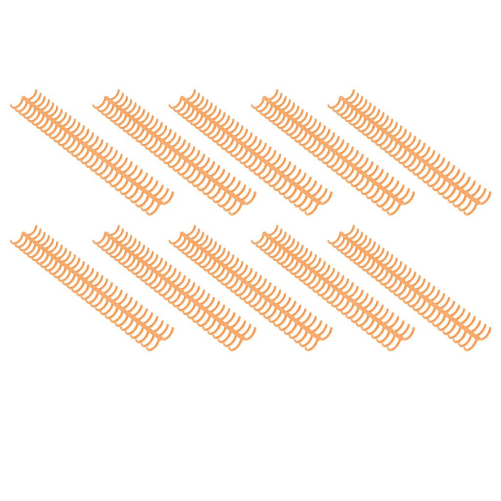 10PCS Plastic Binding Spines 19mm 30 s Comb Compatible with B5 Paper Size 150 Sheets Capacity