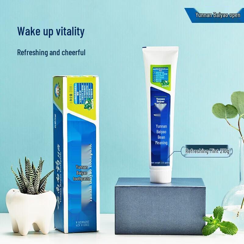 Yunnan Baiyao Peppermint Toothpaste 3-Pack