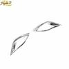 2pcs For Toyota Highlander - Chrome Car Rear Bumper Fog Light Cover Trim