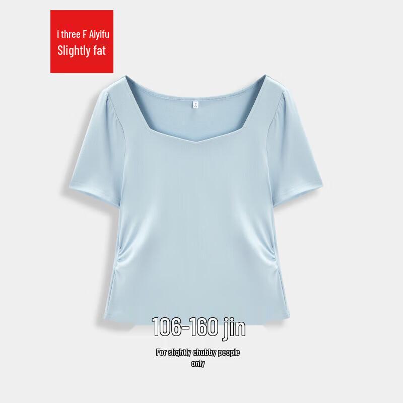 IEF 2026 Summer Korean Style Plus Size Women s T-Shirt XL