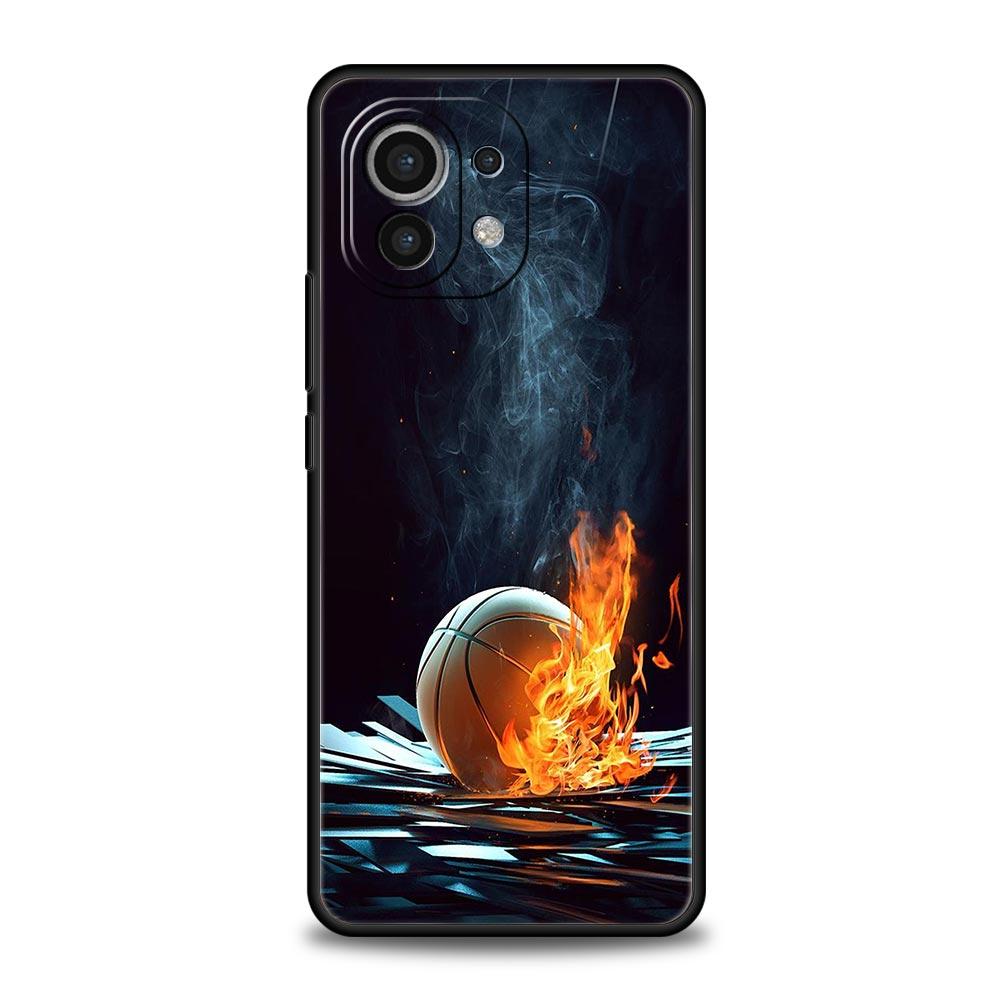 Phone Case For Xiaomi Poco X4 X3 NFC F3 F4 M3 M4 Mi Note 12T 10 11 Ultra 11T 13 Pro 10T 12 Lite 9T 5G Cover Basketball Basket
