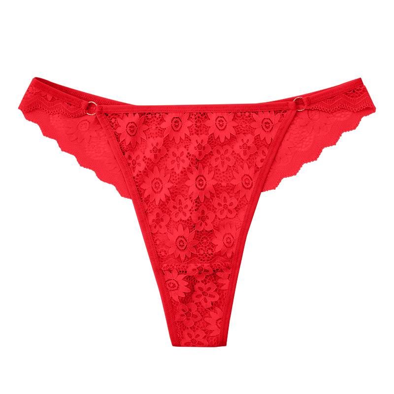 Sexy Lace Thong Lingerie - Women's Temptation Lace Underwear for Fitness