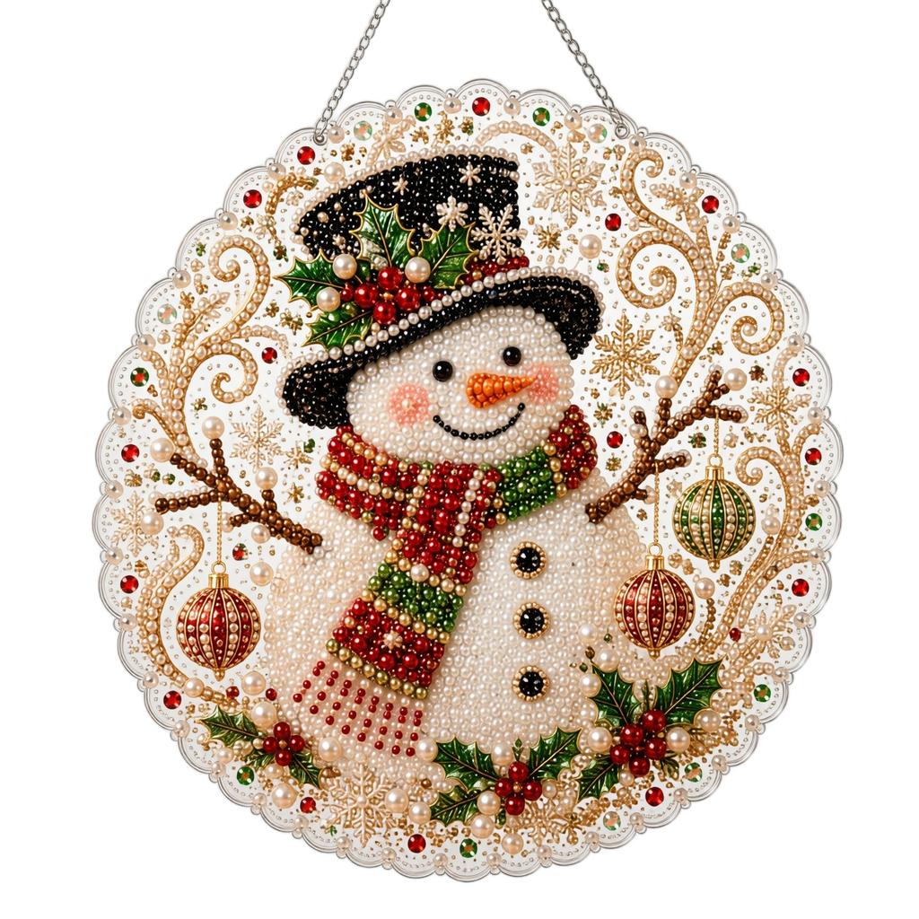 Kit Ornamento da Appendere per Natale - Set Fai da Te per Decorare l'Albero di Natale, Regalo Creativo