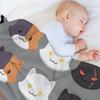 Miau Wurfdecke Decken für Baby Flanell Bettüberwürfe für Winter Decken