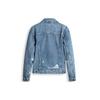 Levis Plain Collar Denim Loose Jacket Unisex Jackets Blue 72334-0583