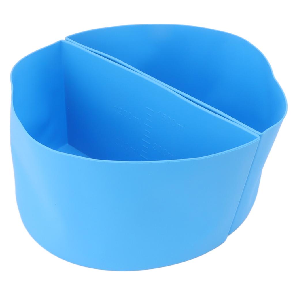 6 Quart Reusable Silicone Slow Cooker Liner 6 QT Slow Cooker Divider Liner Fit 6 Qt Pot Blue