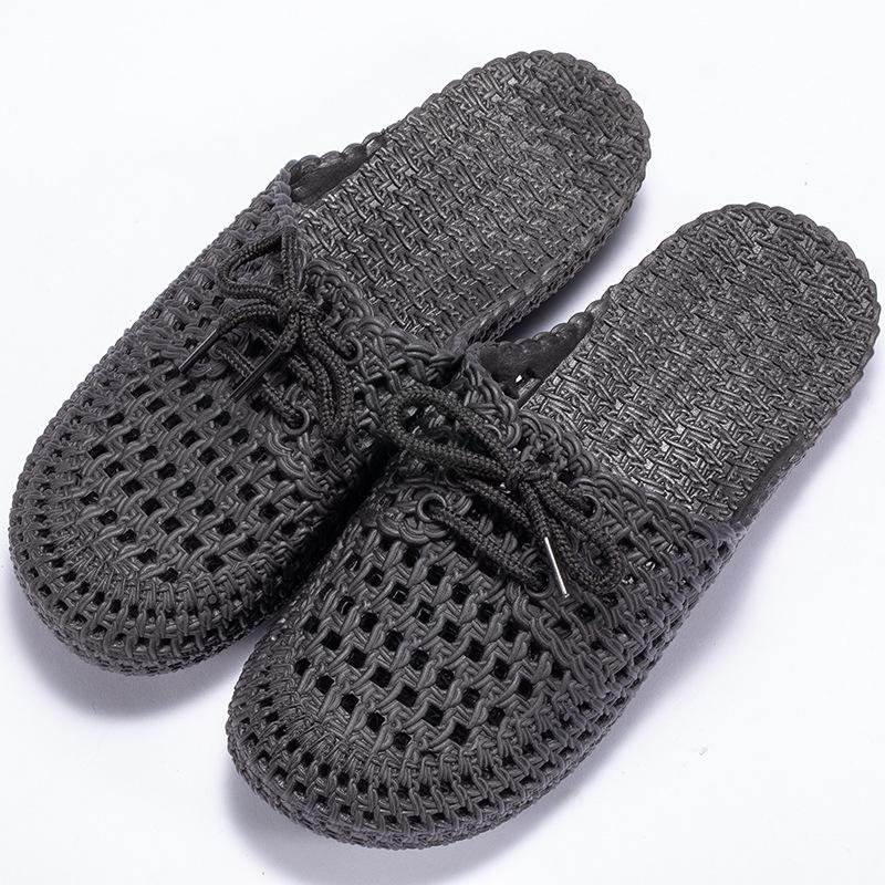 Comandați o mărime mai mare Papuci de casă de modă pentru femei Papuci de plajă impermeabili Papuci plati confortabili