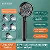 1Pcs 5 Modes Adjustable Filter Shower Head High Pressure Shower Head  Bathroom Shower Head Accessories Sprayer