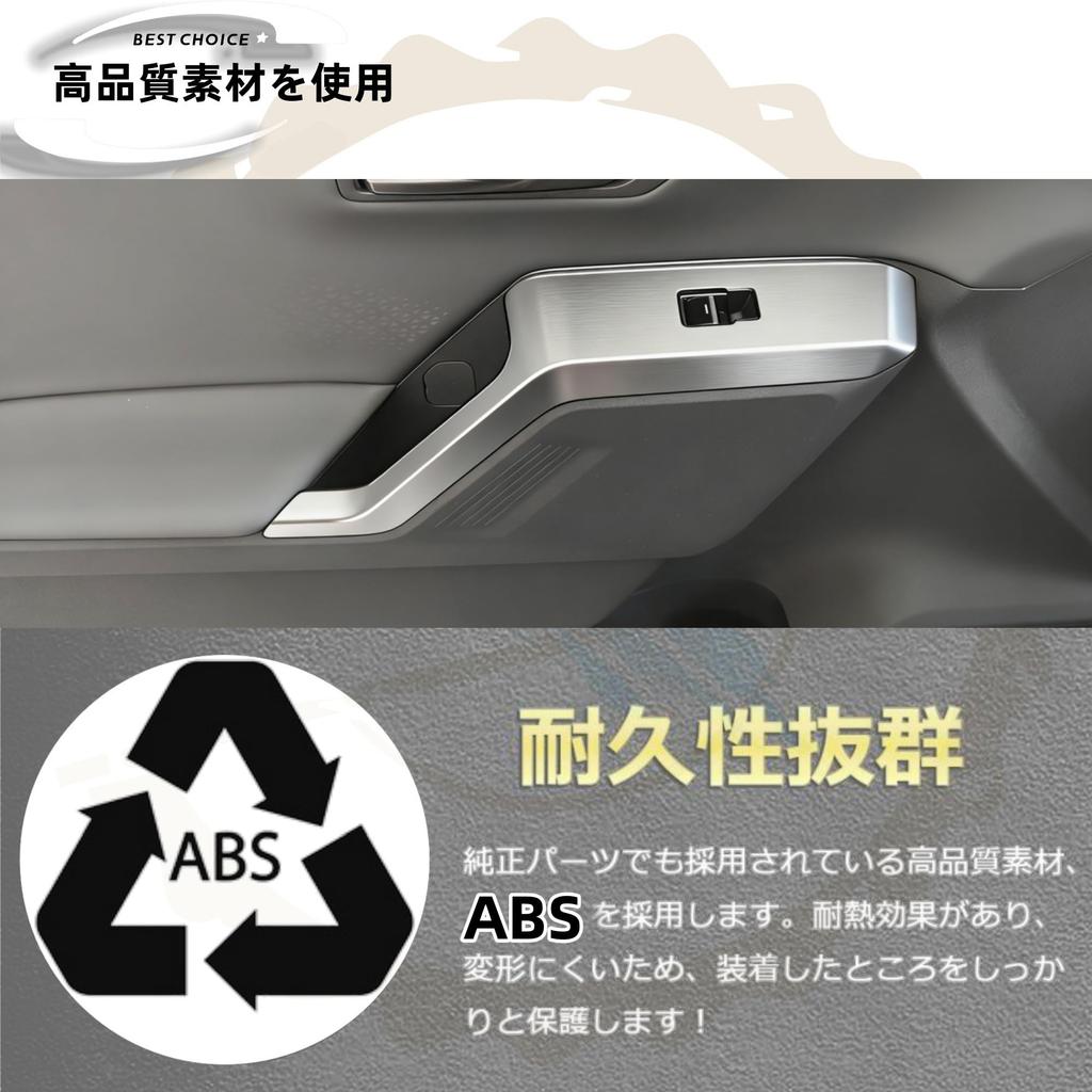 DodoxDIY Applicable New RAV4 60 Series Car Accessories Side Door