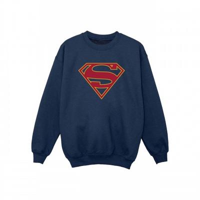 Girls Supergirl Logo Sweatshirt