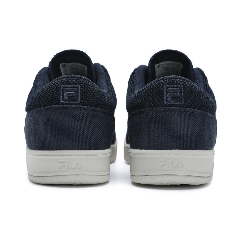 Fila Chaussures en Toile Cloud Slant Shot Mode Polyvalentes Simples Classiques Confortables Respirantes Légères Basses Sneakers pour Homme F12M522313FBK