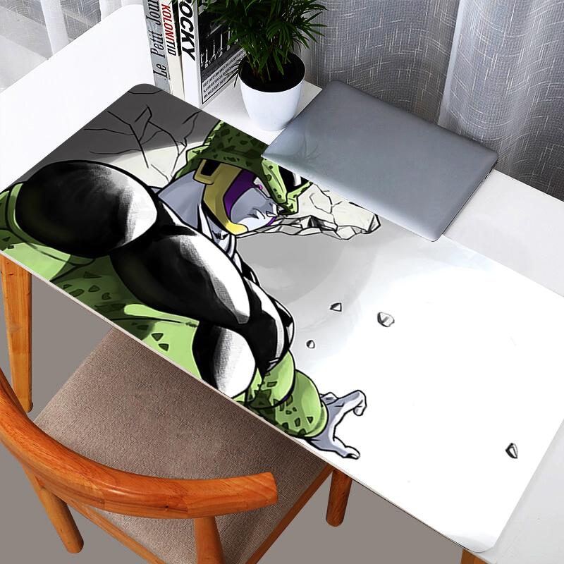 Dragon Ball Cell DBZ Mouse Pad Computer Speed Type Carpet Mat For Esports Players Laptop Keyboard Mousepad Office Desk Mat