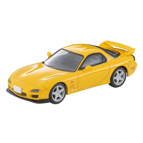 Tomytec Tomica Limited Vintage Neo LV-N267d Mazda RX-7 Type R Bathurst R (Yellow) 2001 Model, Completed