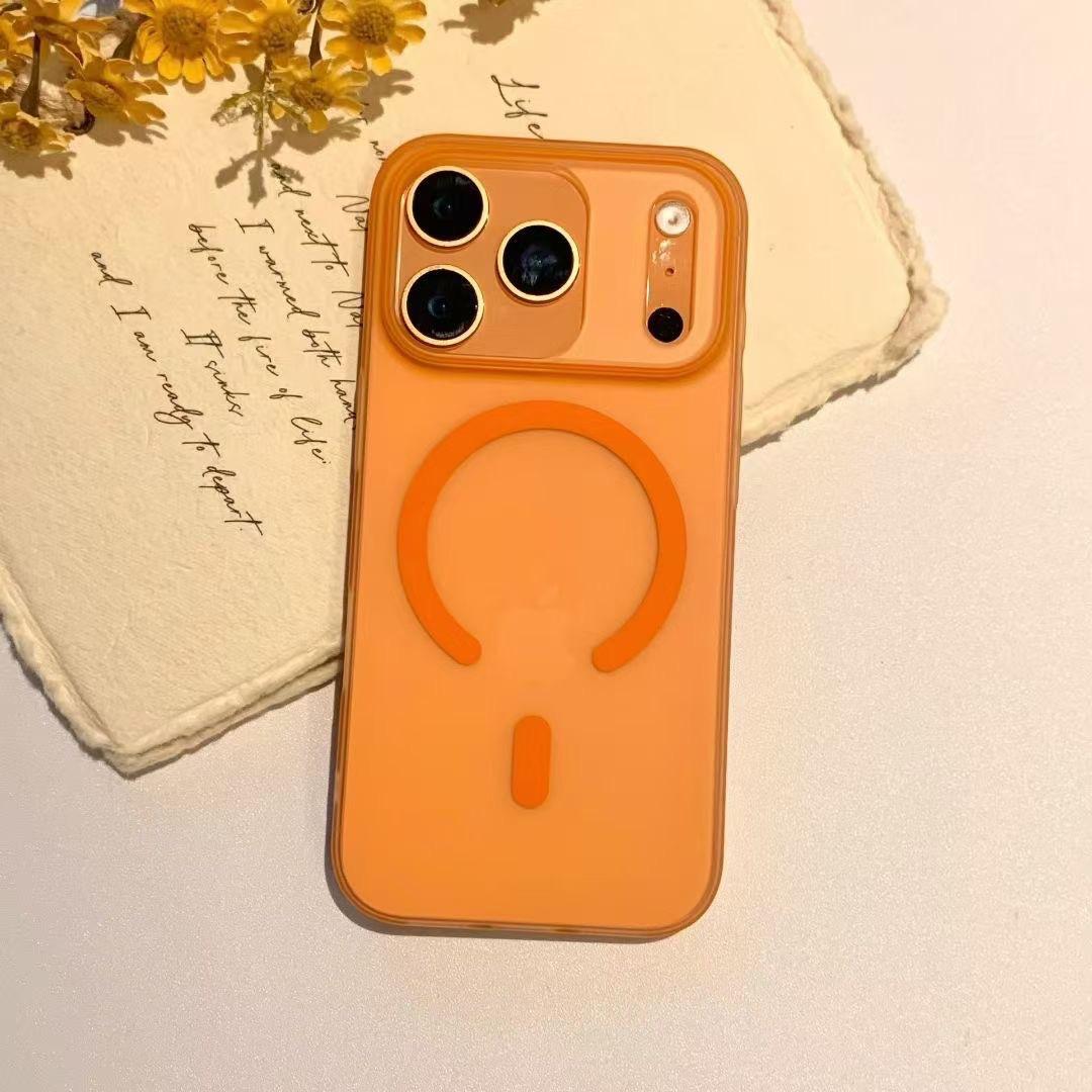 

Applicable To IPhone17promax Mobile Phone Case New Apple 15 Matte Magnetic Suction 14 Translucent 12 Ultra Thin Hard Set iPhone17air