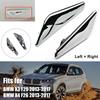 Für BMW X3 X4 F25 F26 Chrom Kotflügel Seitenblinker Blinker Leuchte Links oder Rechts Zierleiste Verkleidung 51117338569 51117338570