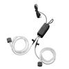 Pompa Ossigeno USB per Pesci Portatile Silenziosa Doppia Uscita Pompa Ossigeno per Pesca Acquario Domestico